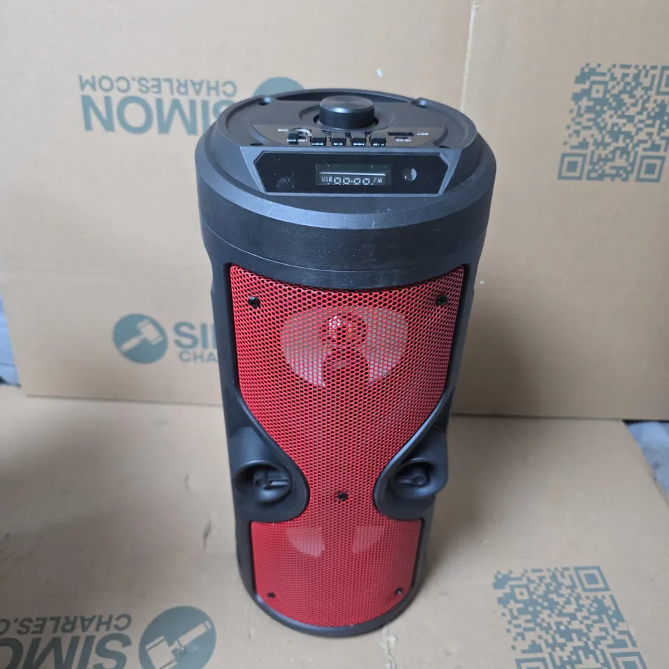 BLUETOOTH PORTABLE SPEAKER WITH RGB LIGHT 