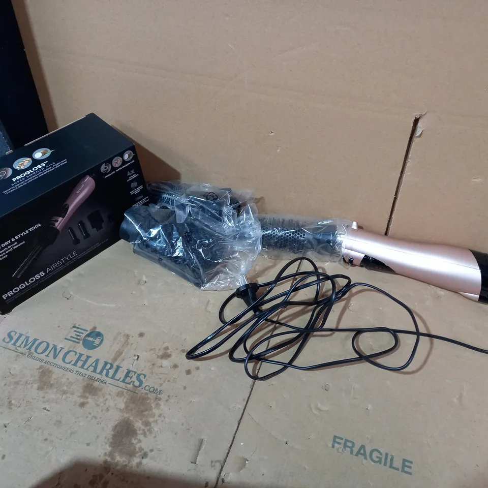BOXED PROGOSS AIRSTYLE 2-IN-1 BLOW DRY & STYLE TOOL