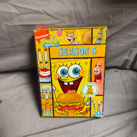 SPONGEBOB SQUAREPANTS SEASON 5 DVD BOX SET