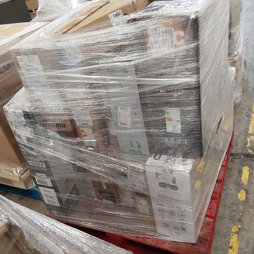 PALLET OF APPROXIMATELY 14 UNPROCESSED RAW RETURN MONITORS TO INCLUDE;