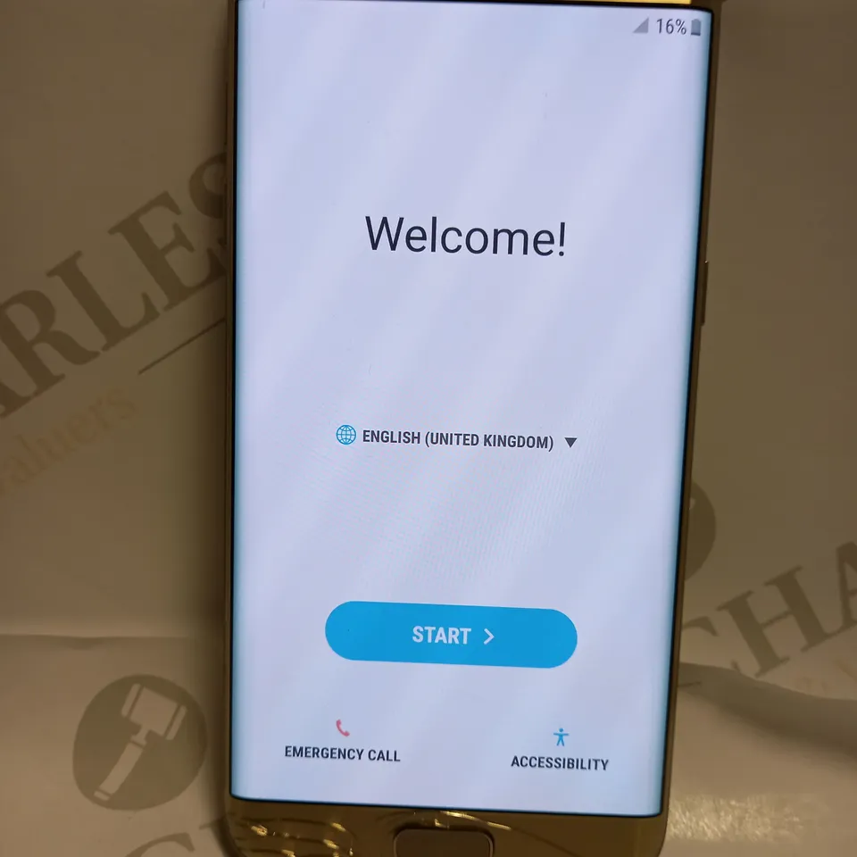 SAMSUNG GALAXY S7 EDGE MOBILE PHONE IN GOLD