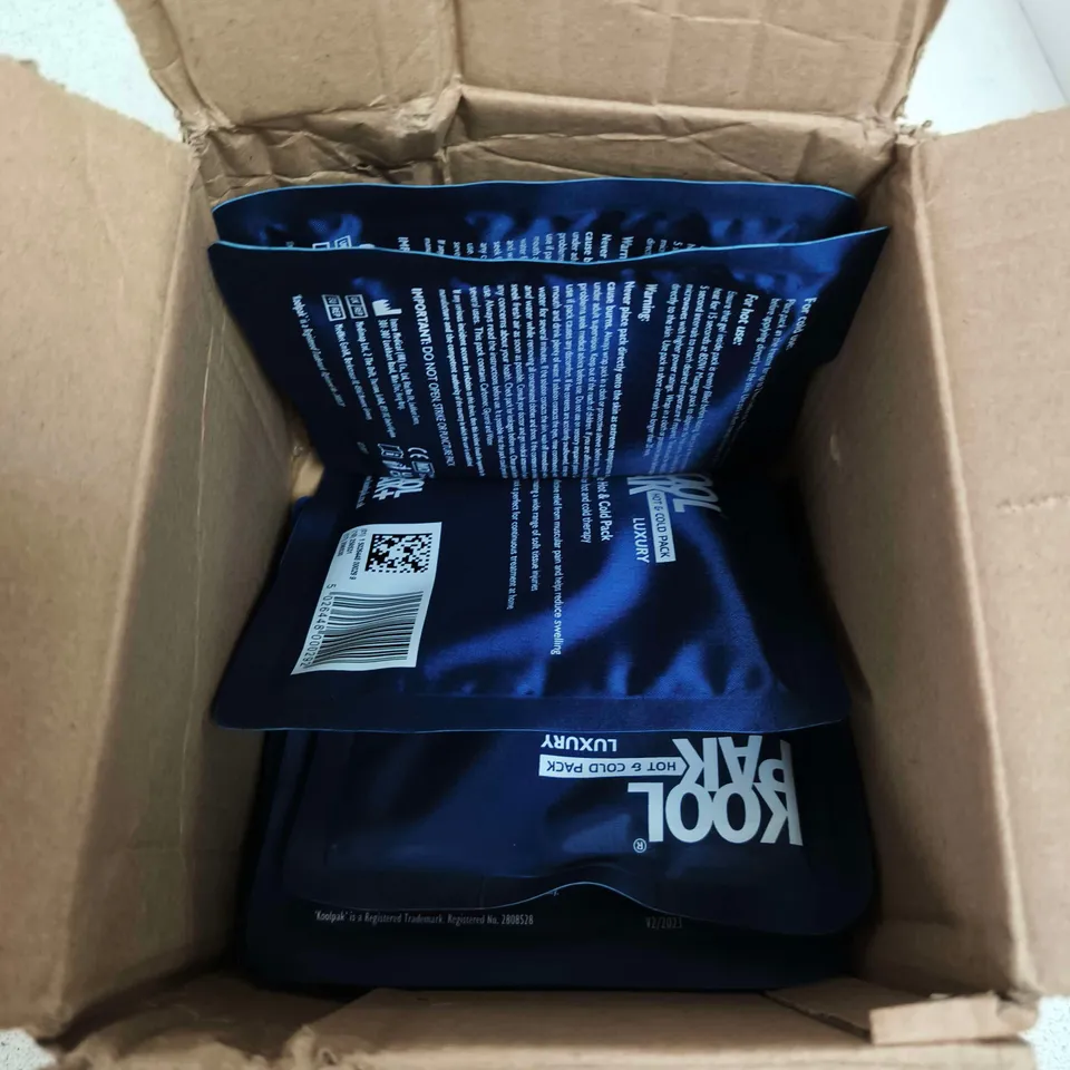 10 X KOOL PAK REUSABLE HOT & COLD THERAPY PACKS