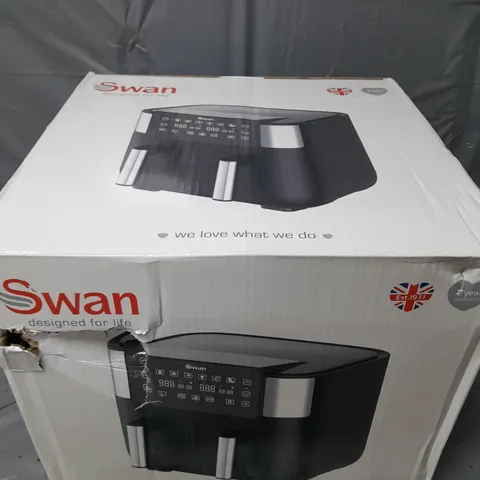 BOXED SWAN 7.6L DUAL AIR FRYER 