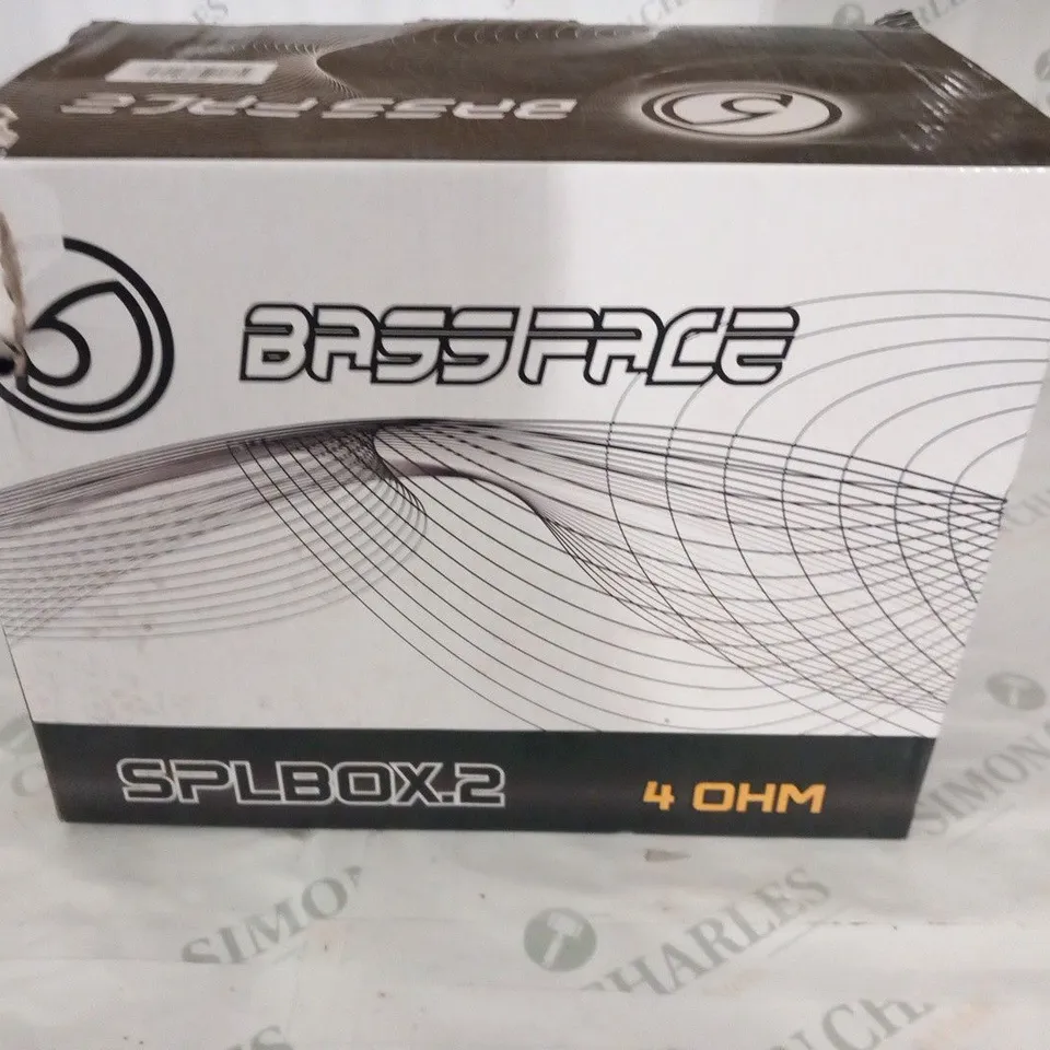 BOXED BASSFACE SPLBOX.2 4 OHM MARINE SPEAKER BOX SYSTEM