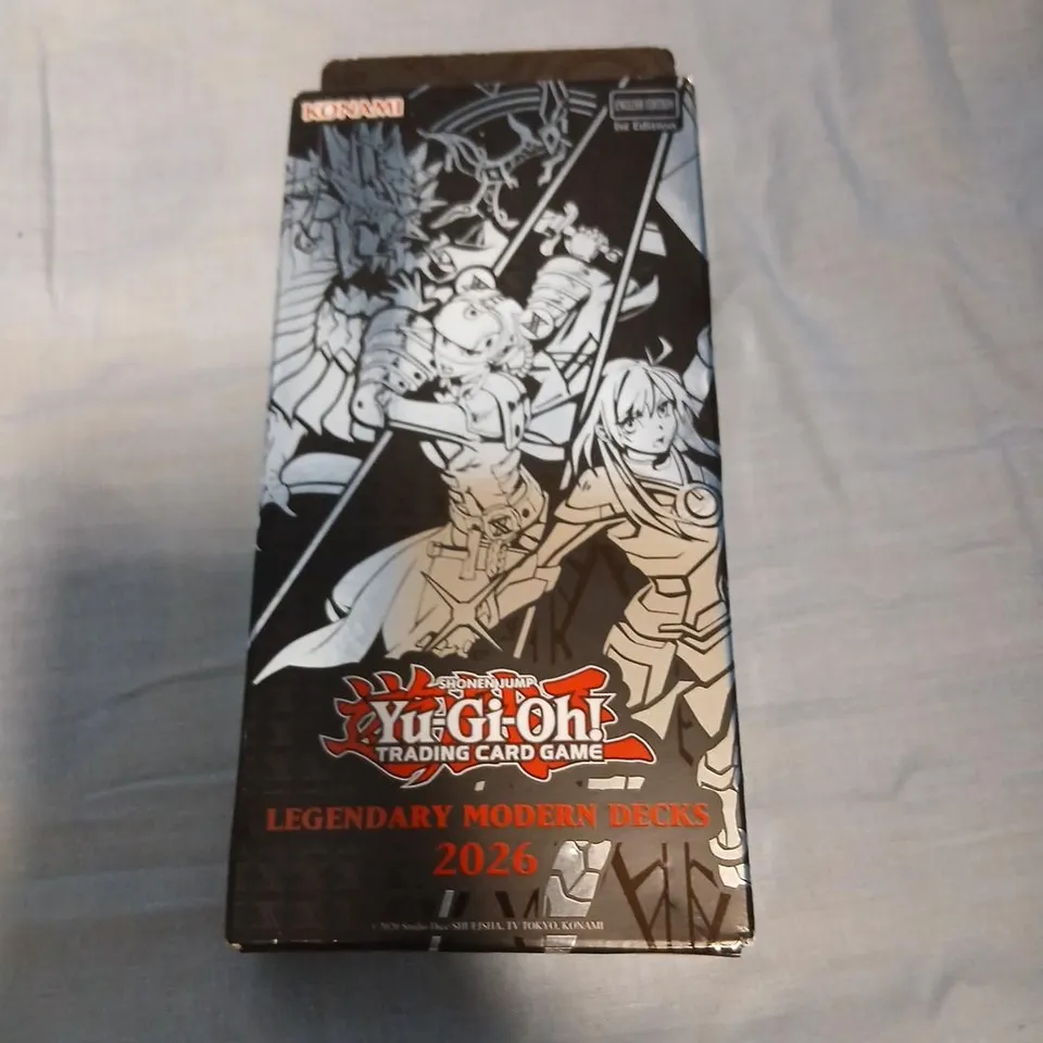 YU-GI-OH! LEGENDARY MODERN DECKS 2026 BOOSTER BOX