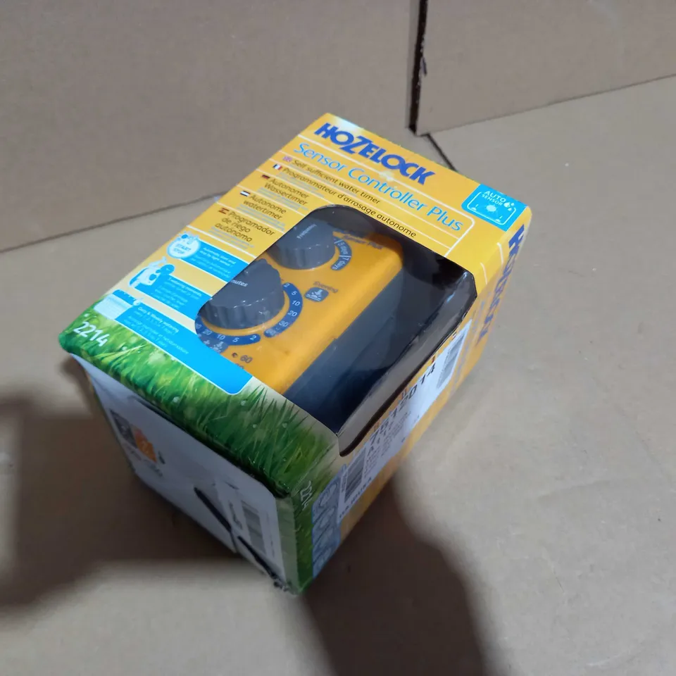 HOZELOCK 2214 0000 SENSOR CONTROLLER PLUS, YELLOW/GREY, 40X25X15 CM