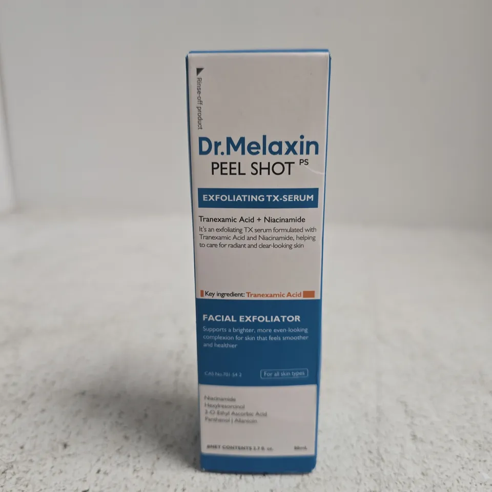 BOXED AND SEALED DR.MELAXIN PEEL SHOT (80ML)