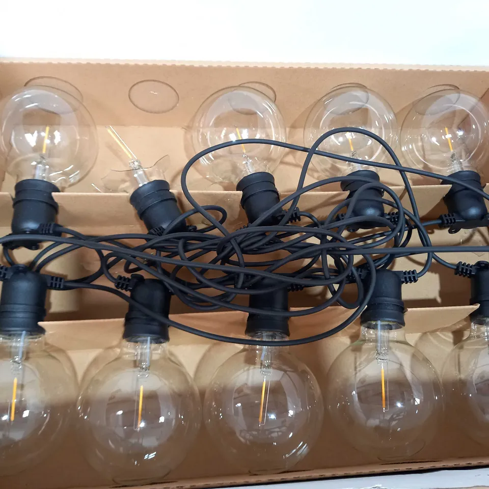 JOHN LEWIS FESTOON 20 LIGHT LED OUTDOOR LINE LIGHT 