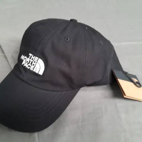 NORTH FACE BLACK BAEBALL CAP - ONE SIZE