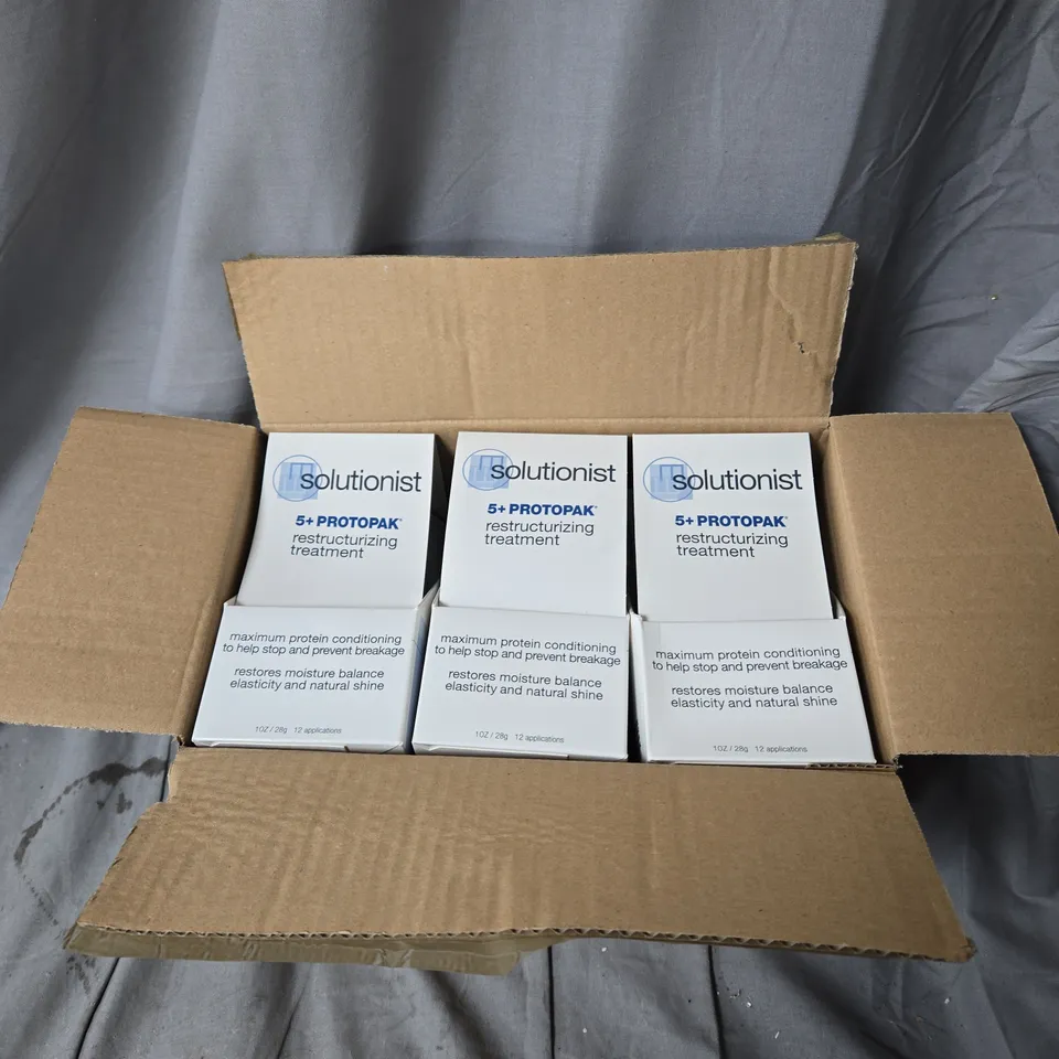 BOX OF 6 X 5 SOLUTIONIST RESTRUCTURISING TREATMENT PACKS