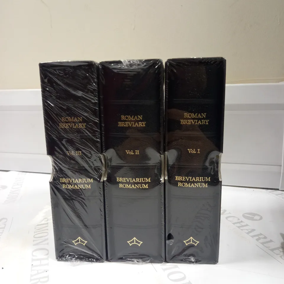 ROMAN BREVIARY SET OF 3 BOOKS, VOL 1,2 AND 3 