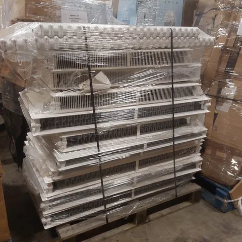 PALLET CONTAINING APPROXIMATELY 12x HEATED RADIATORS
