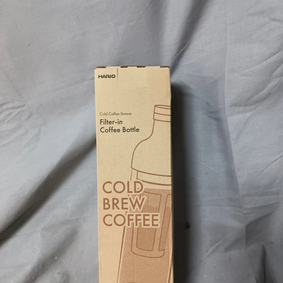 HARIO FILTER-IN COFFEE BOTTLE FOR COLD BREW – BOXED