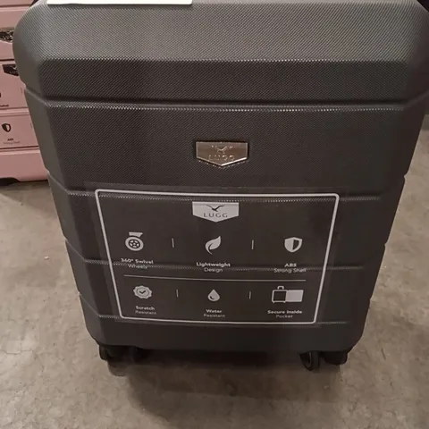 UNBOXED KEPLIN LUGG SMALL SIZE TRAVEL SUITCASE WITH WHEELS DARK GREY COLOUR 