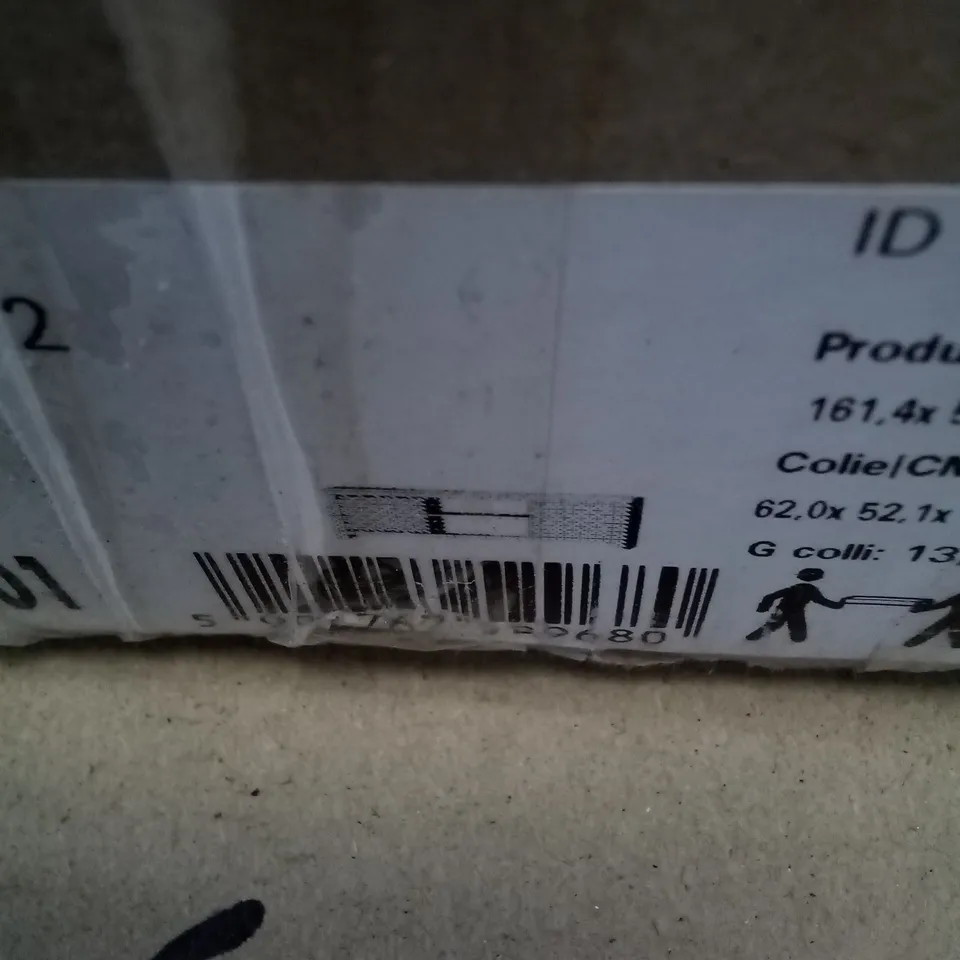 BOXED TV UNIT WHITE MATTE (2 BOXES)