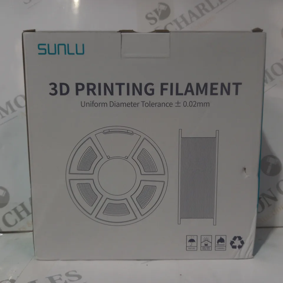 BOXED SUNLU 3D PRINTING FILAMENT IN BLACK