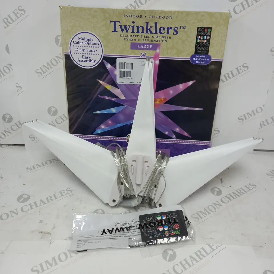 BOXED PACIFIC ACCENTS STAR BURST LIGHT