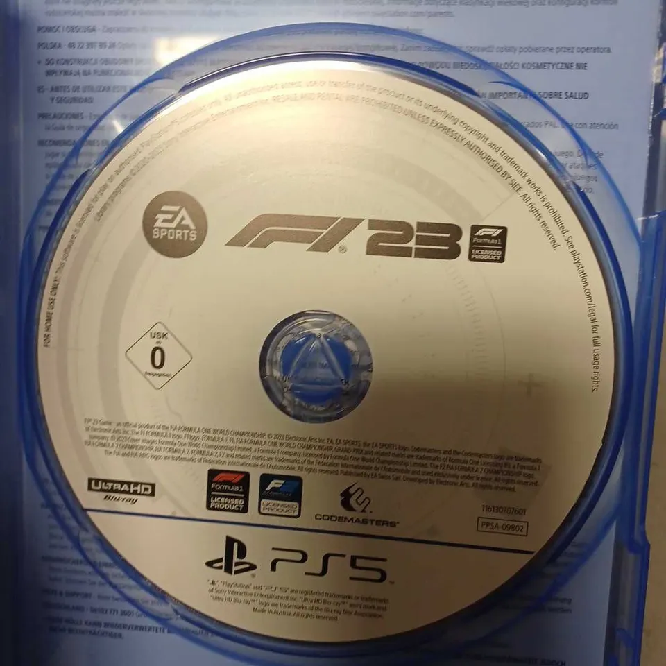 PLAYSTATION 5 F1 23