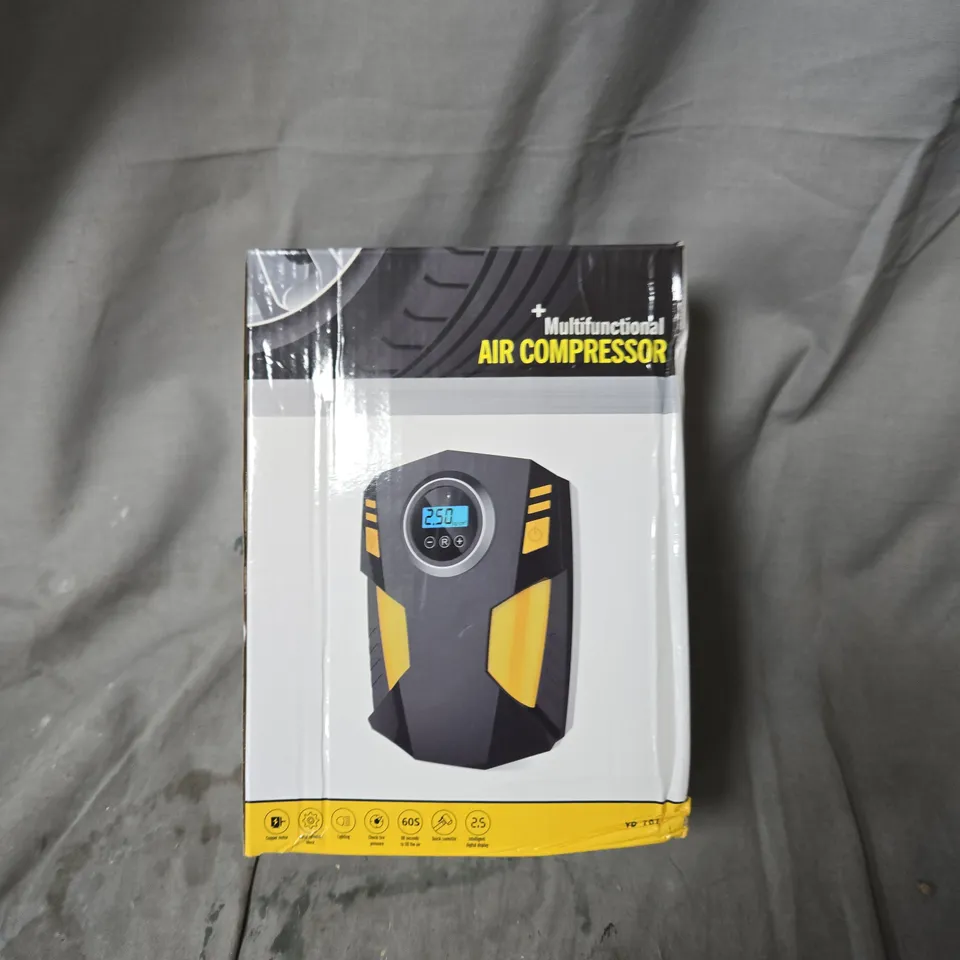 MULTIFUNCTIONAL AIR COMPRESSOR – BOXED