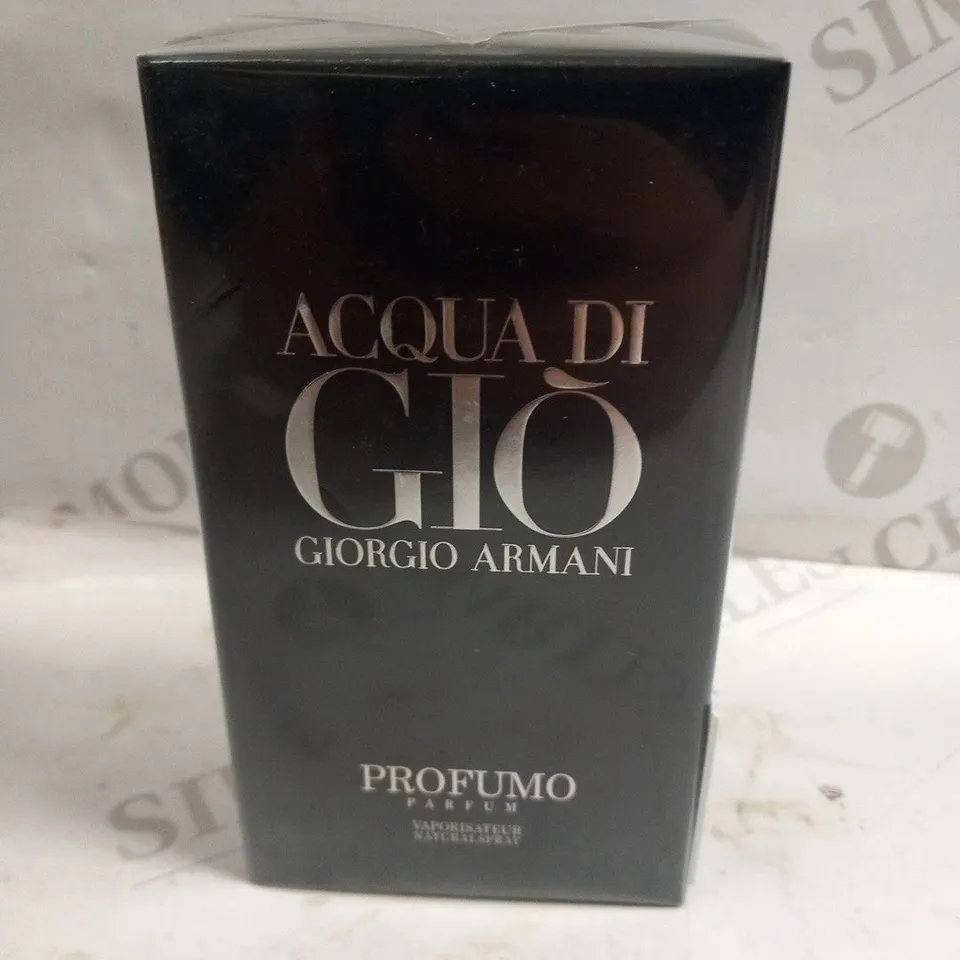 BOXED AND SEALED GIORGIO ARMANI ACQUA DI GIO PROFUMO 100ML