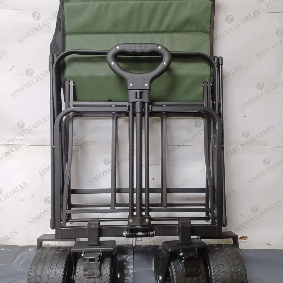FOLDING STORAGE WAGON IN GREEN