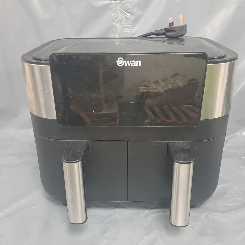 BOXED SWAN 7.6L DUAL AIR FRYER 