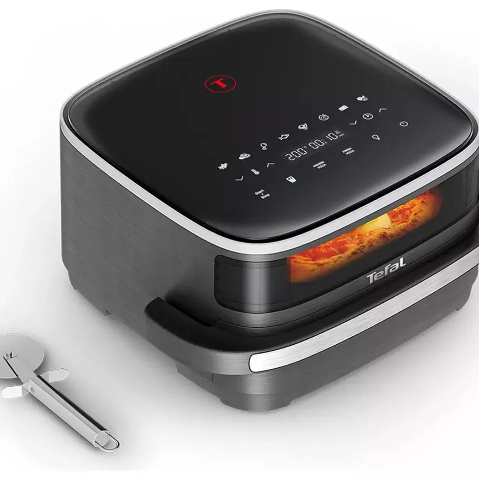TEFAL EASY FRY FW402HG0 4.5L PIZZA OVEN AIR FRYER - GREY