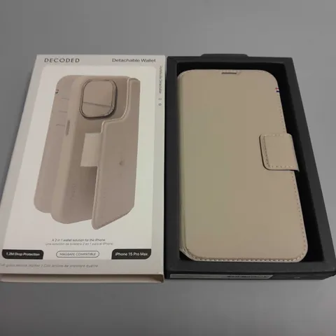 DECODED DETACHABLE WALLET IPHONE 15 PRO MAX