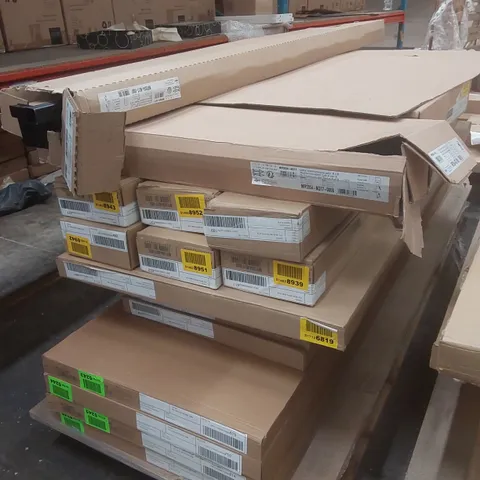 PALLET CONTAINING ASSORTED BRAND NEW VERTICAL FOLDING BED PARTS