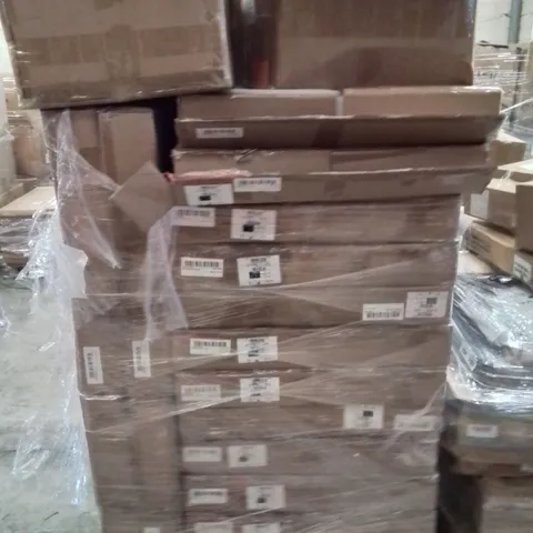 PALLET CONTAINING LARGE QUANTITY OF WRITING DESKS