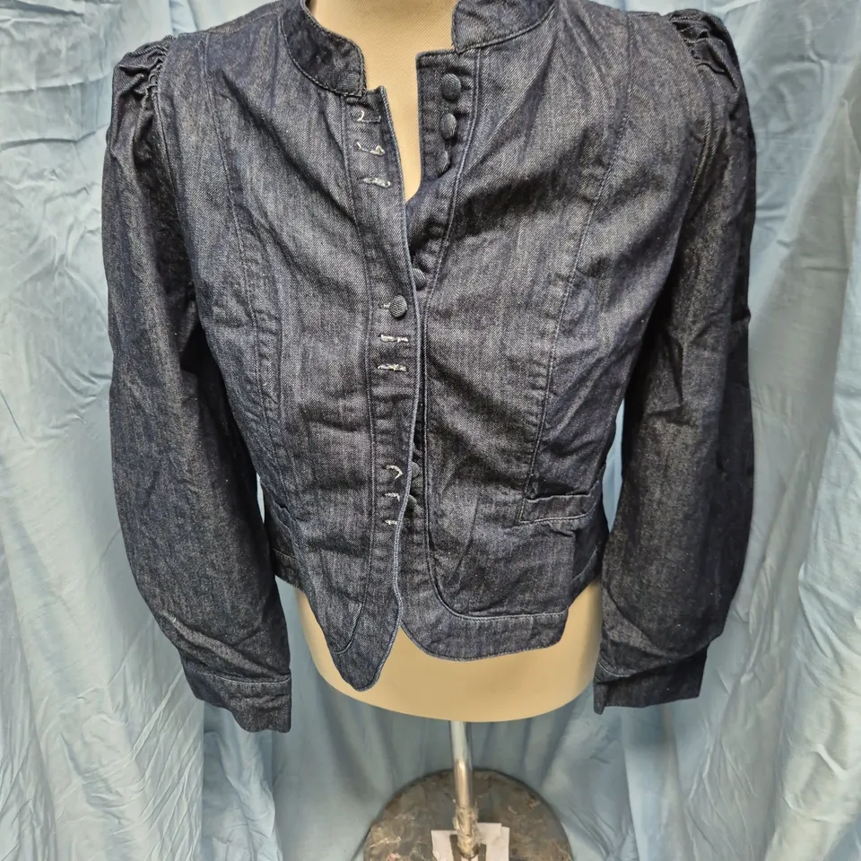 MINT VELVET DENIM POETS JACKET – WOMEN'S – SIZE M