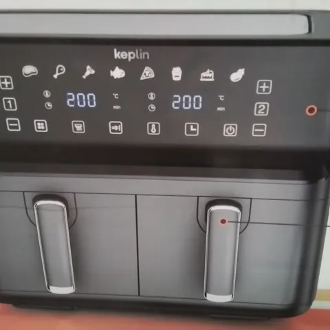 BOXED KEPLIN 9 LITRE DUAL DRAWER AIRFRYER