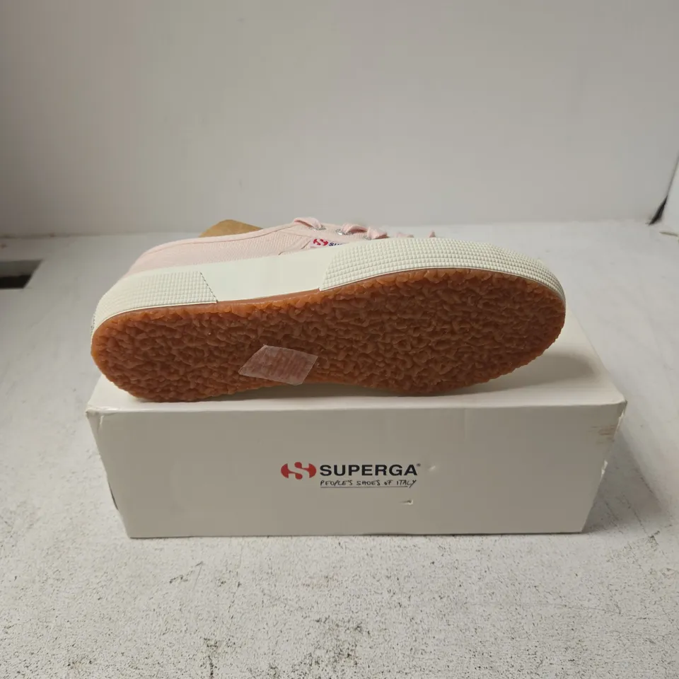 SUPERGA 2750-COTU CLASSIC PINK TRAINERS – UK 3.5 