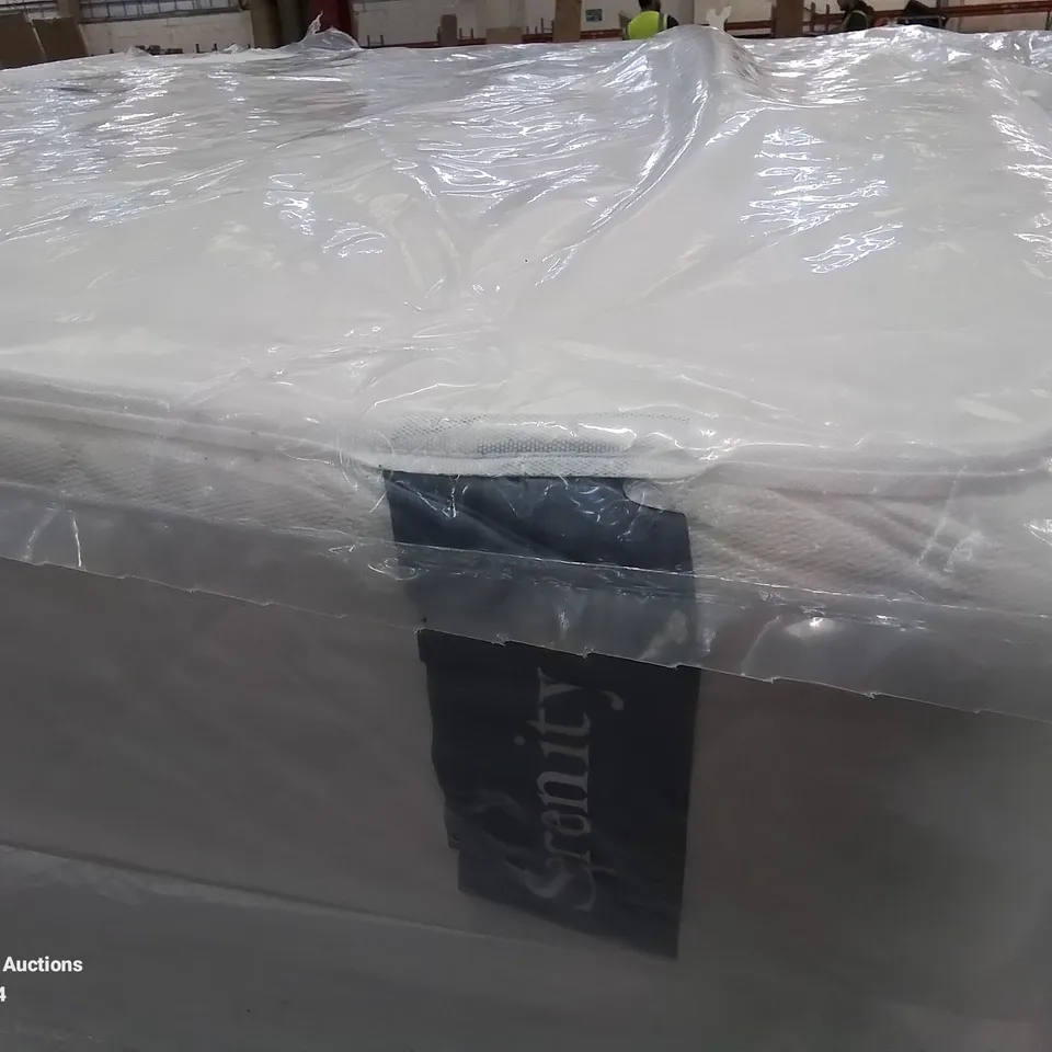 QUALITY BAGGED 4'6" DOUBLE SERENITY HYBRID POCKET SPRUNG MATTRESS