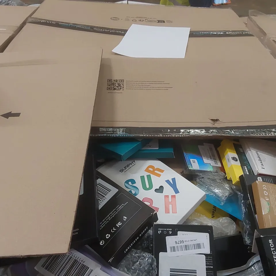 PALLET CONTAINING A VERY LARGE QUANTITY OF ASSORTED PHONE CASES/SCREEN PROTECTORS ECT