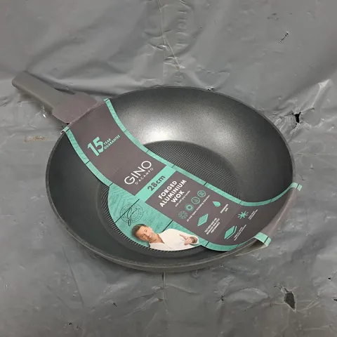 GINO D'ACAMPO 28CM FORGED ALUMINIUM WOK