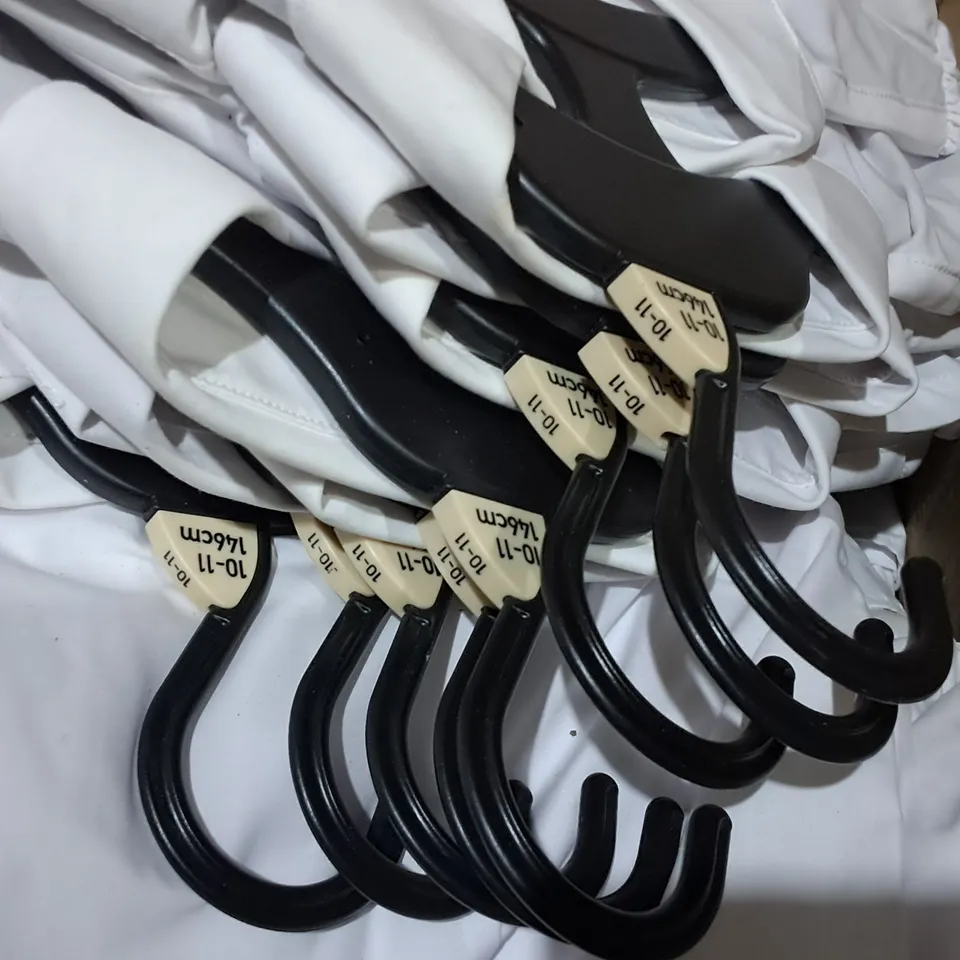 LOT OF APPROXIMATELY 120 WHITE EASY IRON 2-PACKS OF SHORT SLEEVE SHIRTS