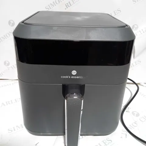COOK'S ESSENTIALS 5.8L AIR FRYER IN SLATE GREY