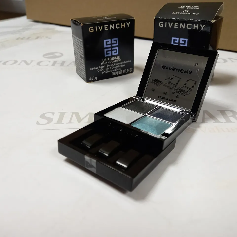 LOT OF APPROX 3 GIVENCHY LE PRISM BLUE COLLECTION