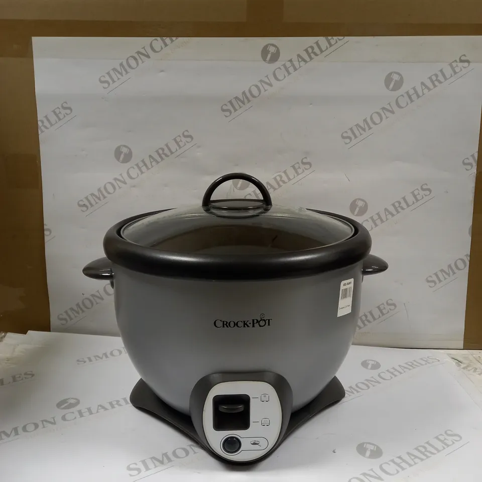 CROCKPOT FOR RICE 2.2L IN GREY