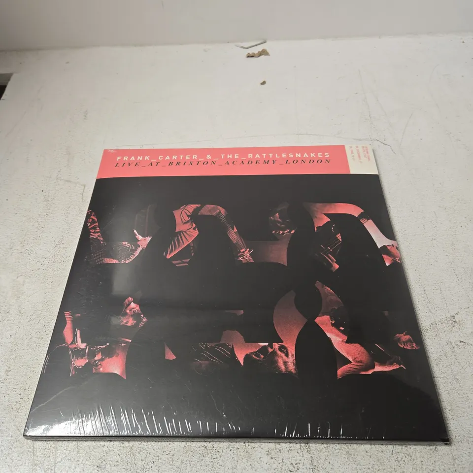 FRANK CARTER & THE RATTLESNAKES LIVE AT BRIXTON ACADEMY LONDON VINYL