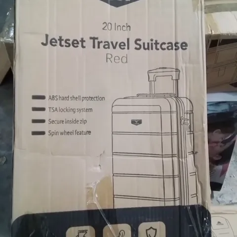 BOXED LUGG JETSET TRAVEL SUITCASE
