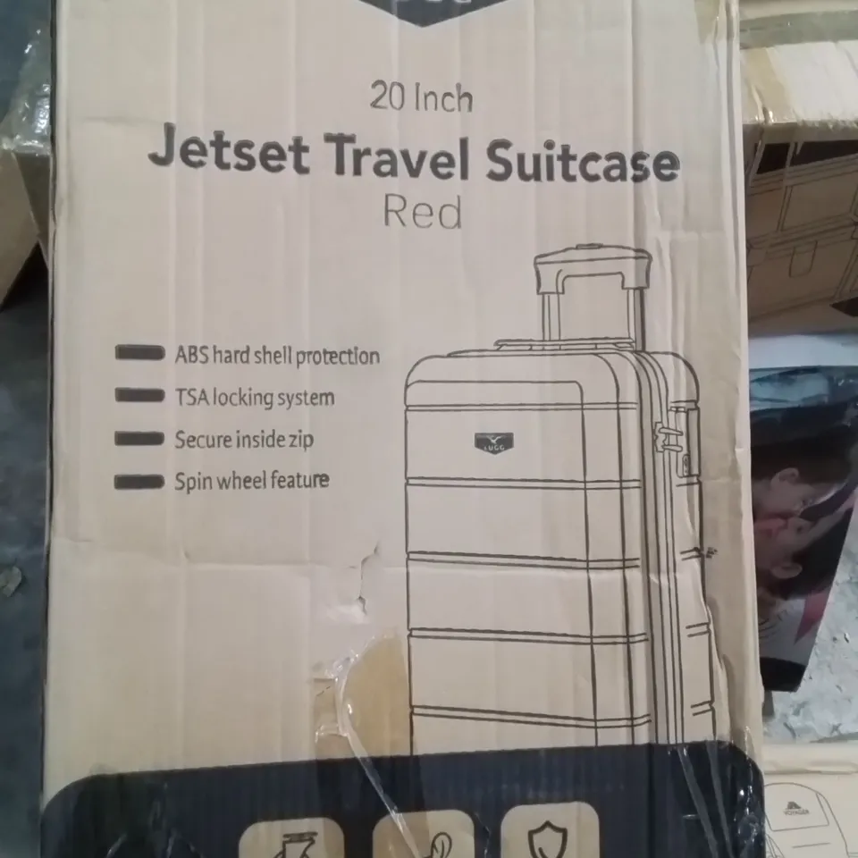 BOXED LUGG JETSET TRAVEL SUITCASE