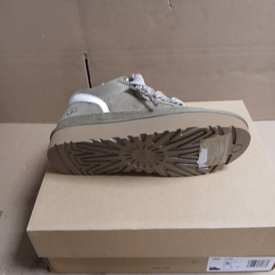 UGG SNEAKERS – OLIVE KHAKI, WOMEN'S UK 3 BOXED