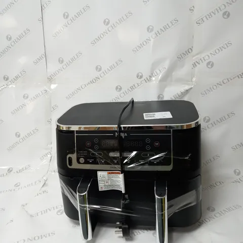 BOXED NINJA FOODI MAX 9.5L DUAL ZONE AIRFRYER AF451UK