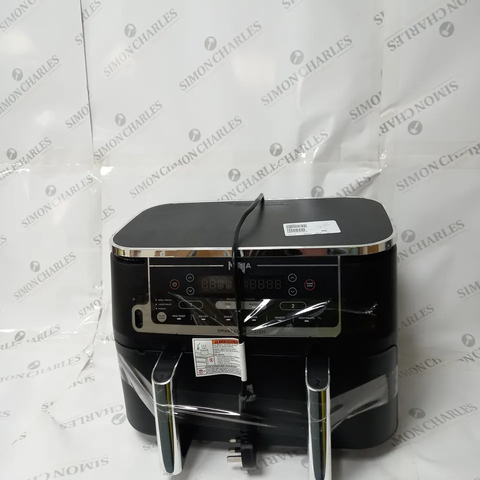 BOXED NINJA FOODI MAX 9.5L DUAL ZONE AIRFRYER AF451UK