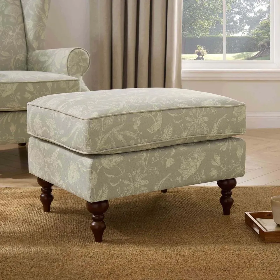 BOXED DUSK NORA POUFFE - FLORAL (1 BOX)