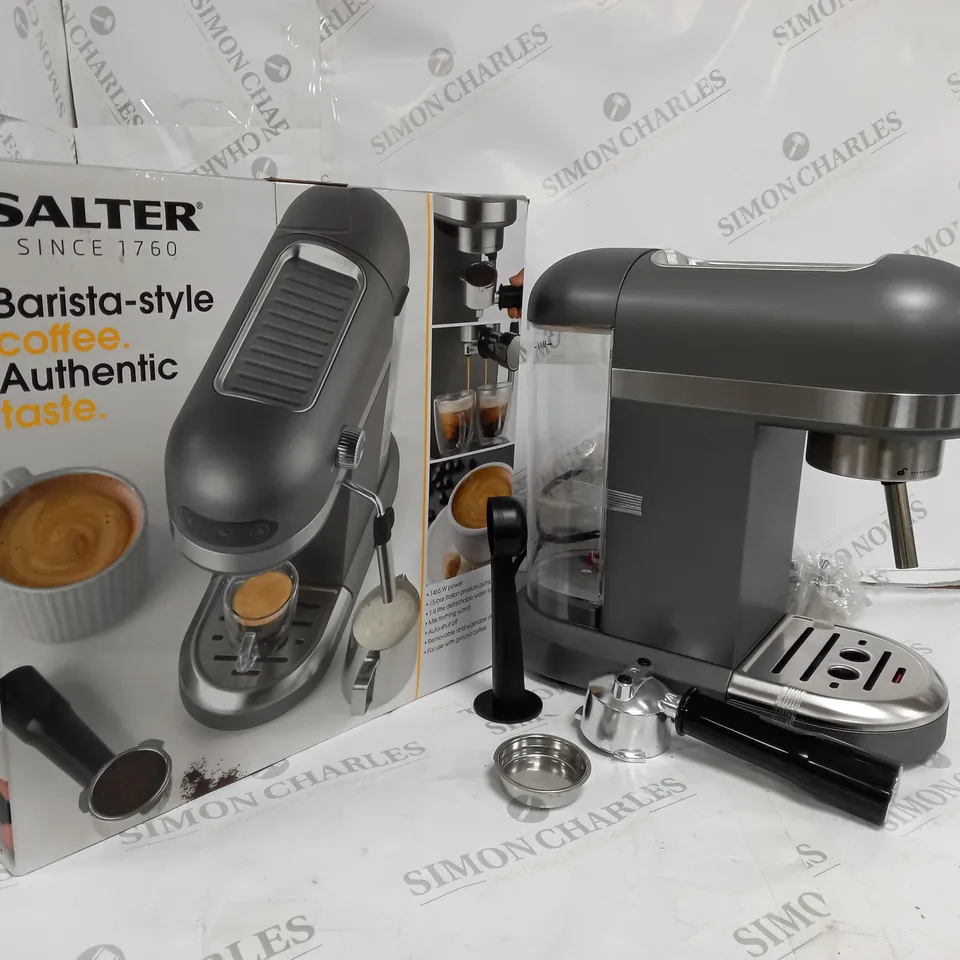 BOXED SALTER ESPIRISTA ESPRESSO MACHINE 