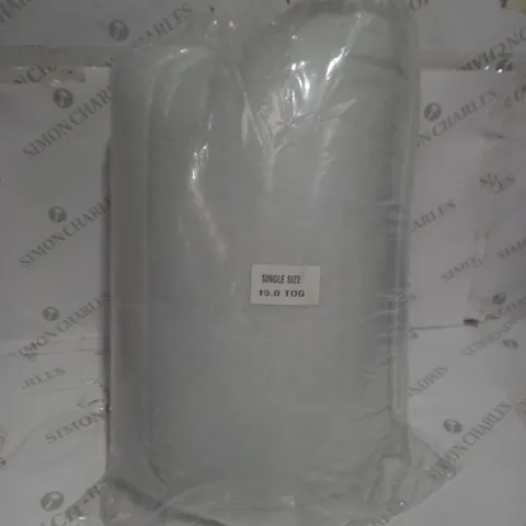 15.0 SINGLE SIZE TOG