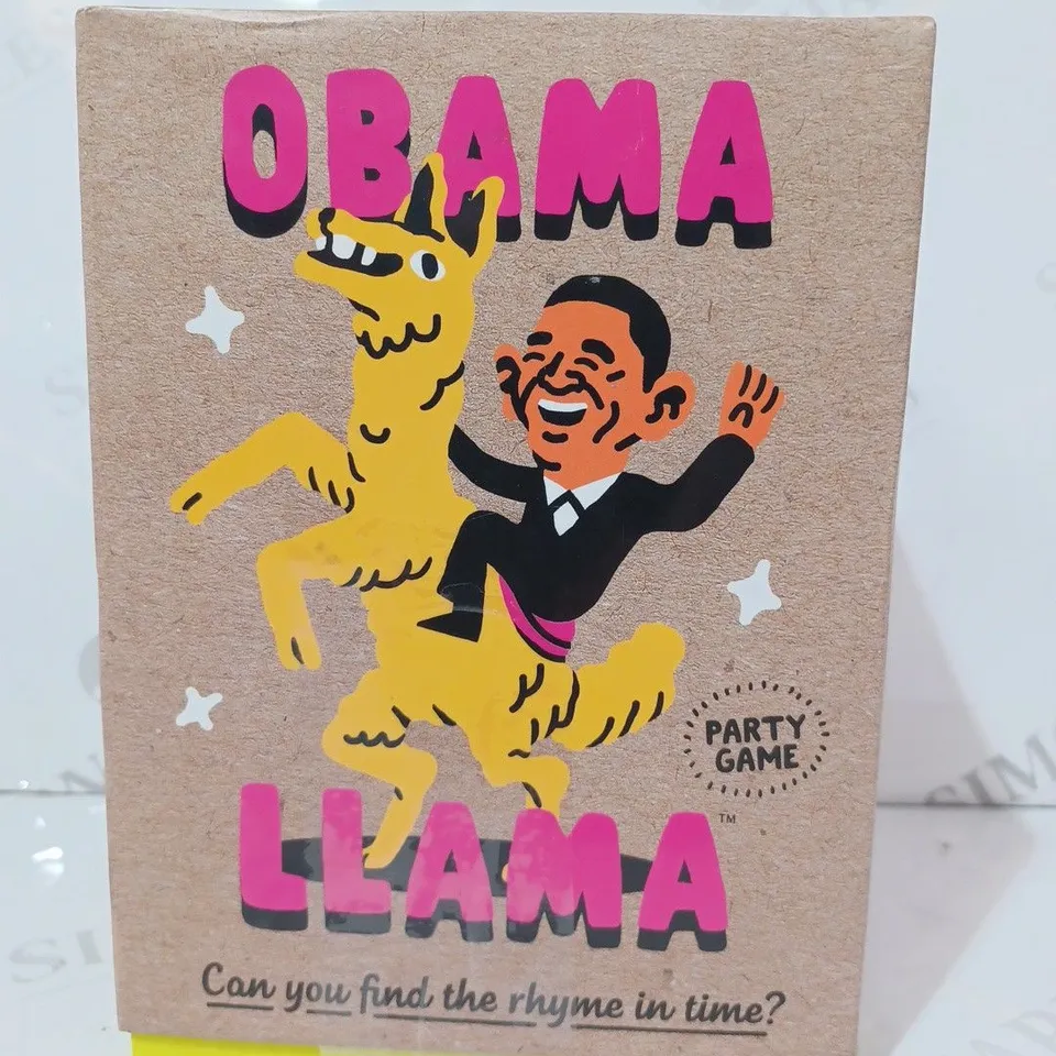 BOXED BIG POTATO OBAMA LLAMA PARTY GAME